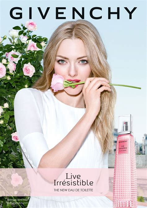 amanda seyfried givenchy pub|Givenchy perfume.